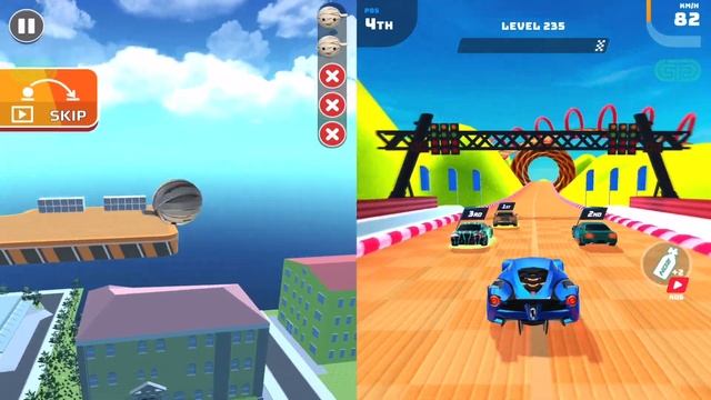 Sky Rolling Ball 3D Vs Race Master 3D - Android IOS Gameplay Walkthrough - Mobile Games - 238