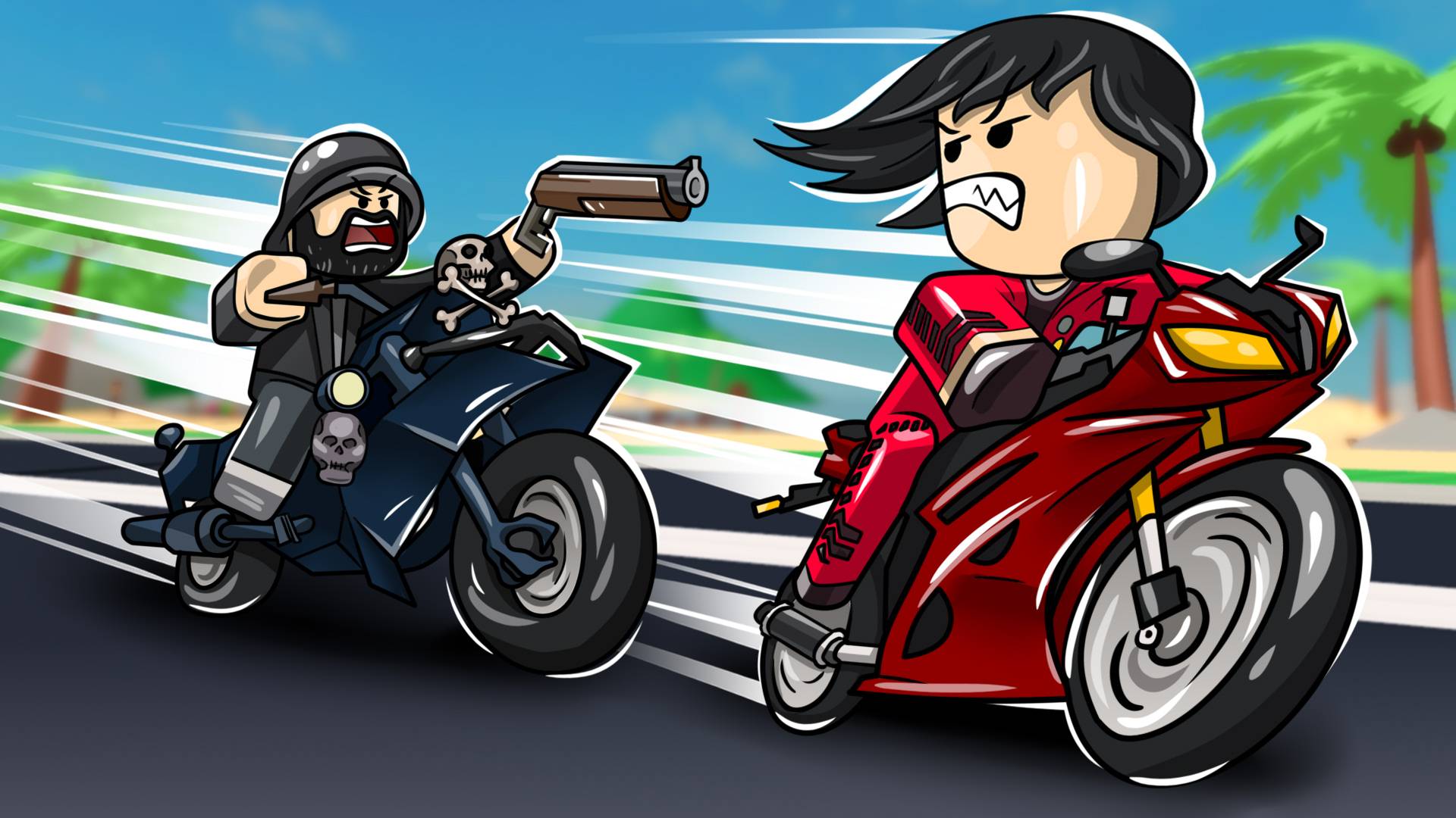 БАЙКЕРЫ (бандитская история в Роблоксе) смотреть онлайн