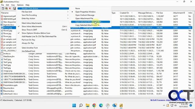 Show All of Your Outlook Email Attachments in One Place with OutlookAttachView смотреть онлайн