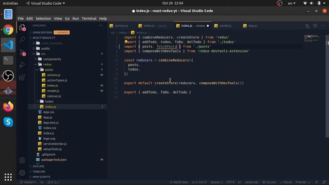 10 - Redux Async action creators part 02 - dispatching actions in HTTP requests using the fetch API смотреть онлайн