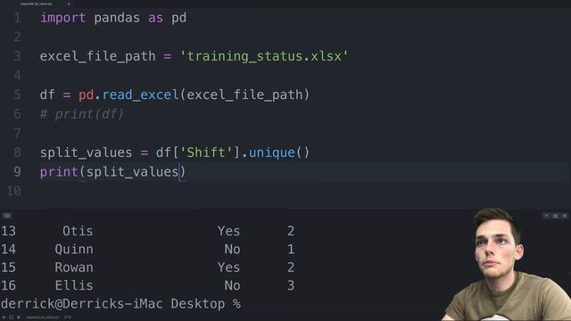 Separate Excel Data into Workbooks by Column Values - Python Pandas Tutorial смотреть онлайн