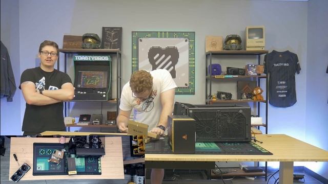 THE TOASTY BROS BUILD MY NEW PC!!  I5 12600k RTX 4070 TI