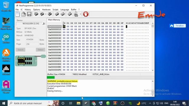 Fix warning proprably erasure failure winbond смотреть онлайн