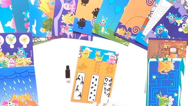 Vladi Toys VT5010-10 Игра с маркером Пиши и вытирай. Монстрики/Board game with a marker Unicorn смотреть онлайн