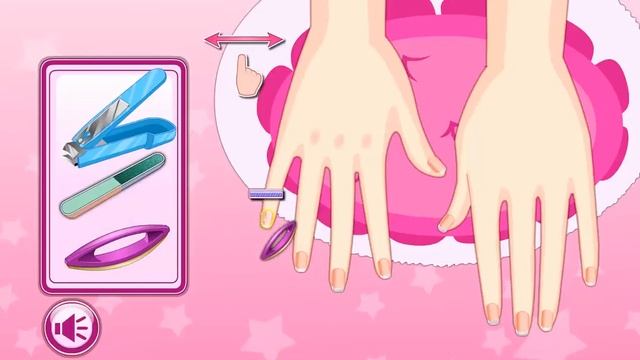 Fashion Nail Salon Game смотреть онлайн
