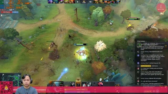 LIVE STREAM DOTA 2 DI PC RAKITAN 5 JUTAAN RYZEN 5 4600G RAM 16GB ASROCK B450M INTERNET 10 MBPS смотреть онлайн