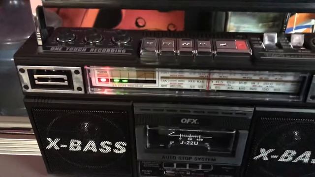 Магнитола QFX современный кассетник с mo3, SDcart и USB. смотреть онлайн