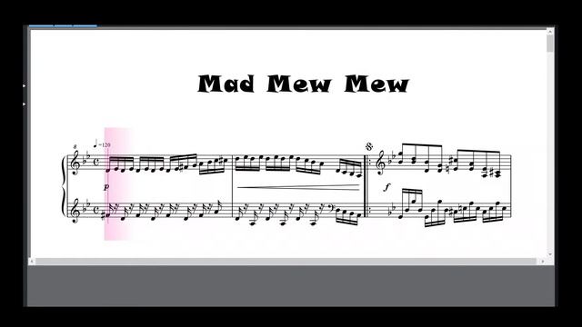 【UNDERTALE】Mad Mew Mew - Piano Arrange（ぷんすかみゅうみゅう戦BGM） смотреть онлайн
