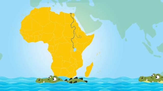 Facts about Africa for Kids | Learn about the continent of Africa and African countries and animals смотреть онлайн
