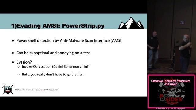 Track E 05 Offensive Python for Pentesters Joff Thyer смотреть онлайн