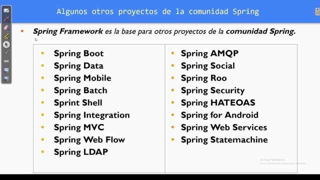 Conceptos básicos: Spring framework, Spring MVC y Spring Boot смотреть онлайн