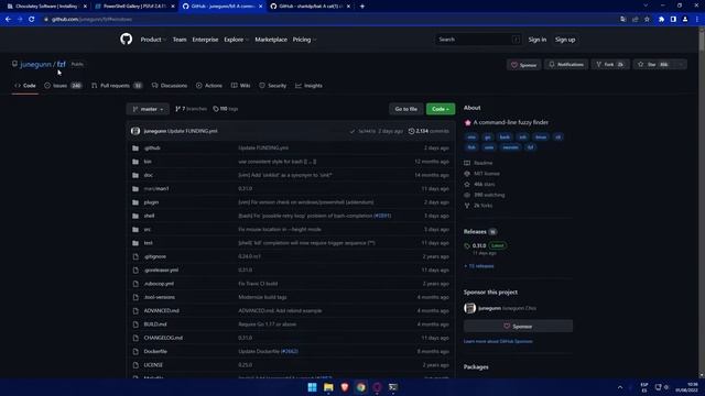 Implementar un buscador de archivos con Fzf en PowerShell смотреть онлайн