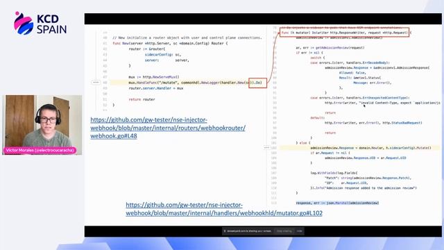 Creación de un Mutating Admission Webhook - Victor Morales, Samsung