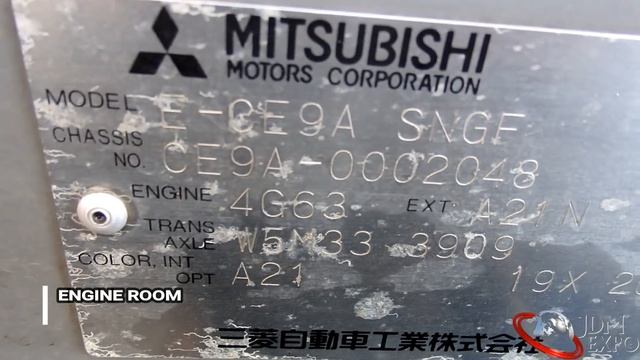 Mitsubishi Lancer Evolution II for sale JDM EXPO смотреть онлайн