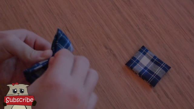 КАК СДЕЛАТЬ ГАЛСТУК-БАБОЧКУ | How To Make a Bow Tie | SPandT смотреть онлайн