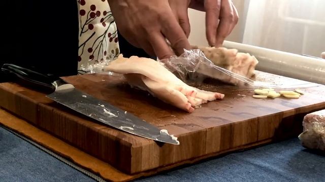 Рецепт сала "Морячок" и "Затируха". Быстро и экономно. смотреть онлайн