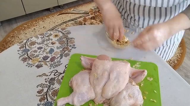 Что приготовить из курицы на праздничный стол Курица с апельсином С ХРУСТЯЩЕЙ КОРОЧКОЙ смотреть онлайн