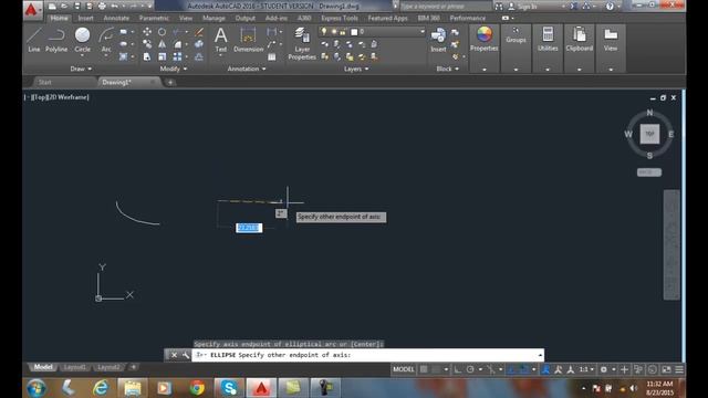 AutoCAD I 04-12 Drawing Elliptical Arcs смотреть онлайн