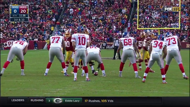 NFL 2015-16. Washington Redskins - New York Giants 29.11.15_2h смотреть онлайн
