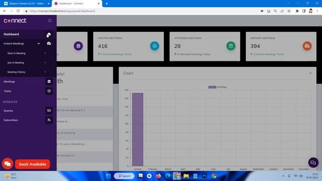 Connect Video Conference, Online Meetings, Live Class & Webinar, Whiteboard, Live Chat