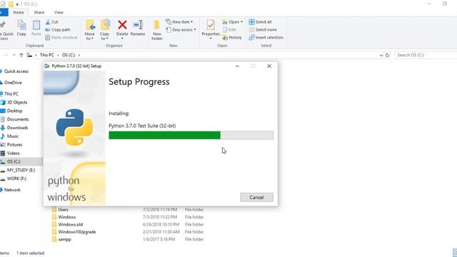 how to install python смотреть онлайн