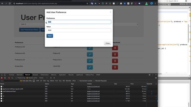 Java Spring Web application смотреть онлайн