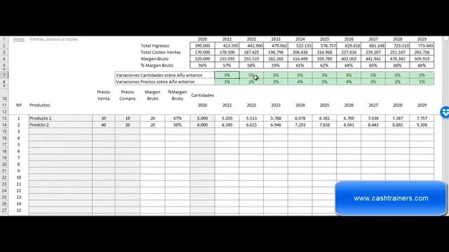 ✅ MODELO PLAN de NEGOCIOS Plantilla Excel Versión M1 смотреть онлайн