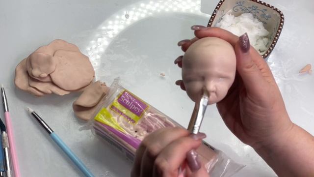 Basics In Sculpting - Lesson  1 - Sculpting A Baby Face