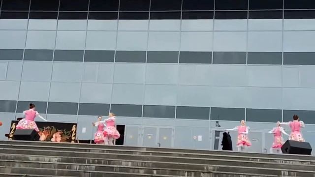 Шоу-балет "Каскад" - "Кадриль". Рыбинск Масленица 2019 смотреть онлайн