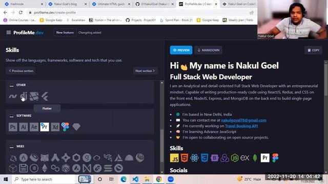 How to create GitHub Readme in 5 mins? GitHub Profile in 5 minutes. Impress HRs easily смотреть онлайн