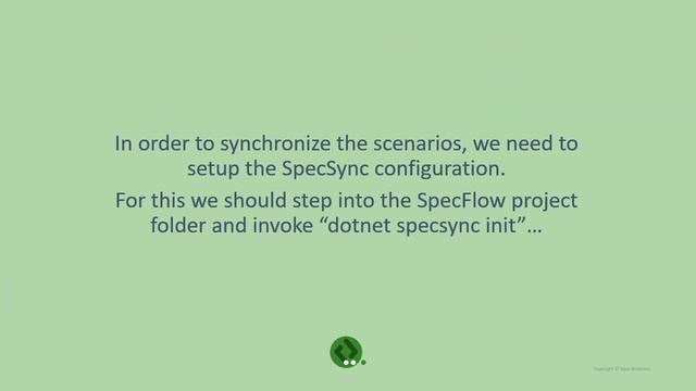 Installing SpecSync for Azure DevOps for a SpecFlow (.NET Core) project смотреть онлайн