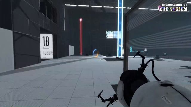 Portal 2. 028. Глава 4. Камера испытаний 18/22 (CHAPTER 4. TEST CHAMBER 18/22)