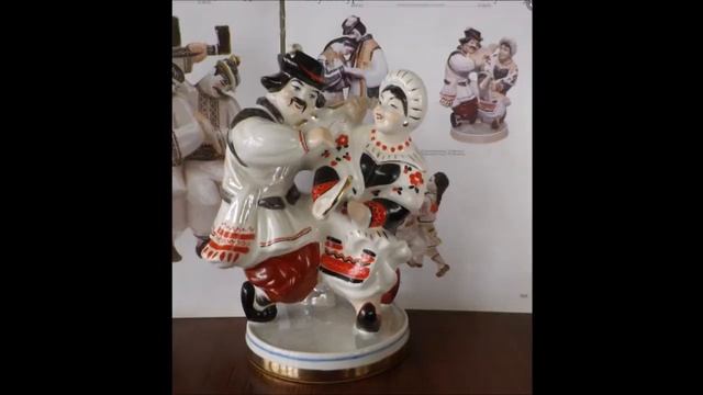 Украинский фольклор в фарфоровых статуэтках. Для хорошего настроения на кухне. смотреть онлайн
