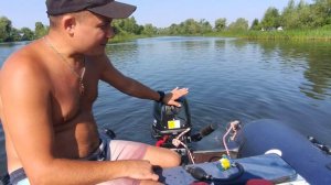 Лодочный мотор GLADIATOR 9.9 PRO часть 2