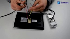 Подключение вызывной панели к видеодомофону