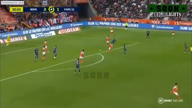 STADE DE REIMS - PARIS SAINT-GERMAIN (0 - 2) - Highlights - (SdR - PSG) / 2021-2022 смотреть онлайн