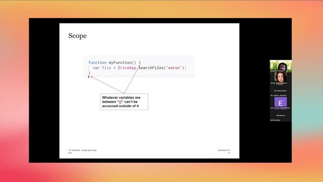 WiTCon 2022 #IntoTheTechverse: Google Apps Script Workshop смотреть онлайн