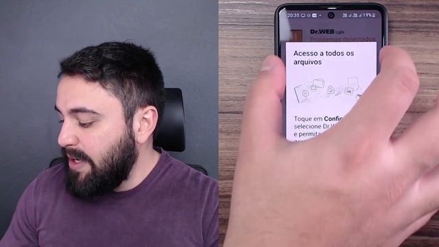 PASSO A PASSO PARA UTILIZAR O ANTIVÍRUS “DR.WEB LIGHT” NO CELULAR смотреть онлайн