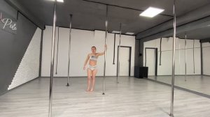 Пилонная размика pole dance для всех уровней сложности, разминка с пилоном, пол денс, пилон