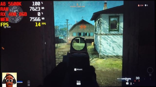 WarZone | A8 5600K | RX 480 8GB | 8GB RAM | 1080P Max Settings смотреть онлайн