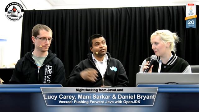 Voxxed Interview with Lucy, Mani, and Daniel on OpenJDK смотреть онлайн
