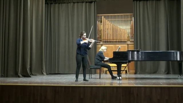 Kirichek Ekaterina,19y.o.Group:B Rode Caprice 24, Dvorak Violin Concerto in A Minor, mvt 1 смотреть онлайн