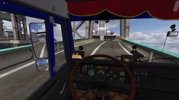 KAMAZ 5460 - OLD TRUCK - Euro Truck Simulator 2 - QHD 2K - Logitech G29 Steering