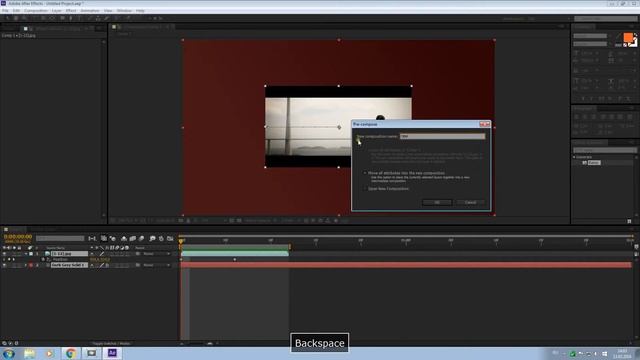 Уроки Adobe After Effects (прекомпоуз и как с ним работать) смотреть онлайн
