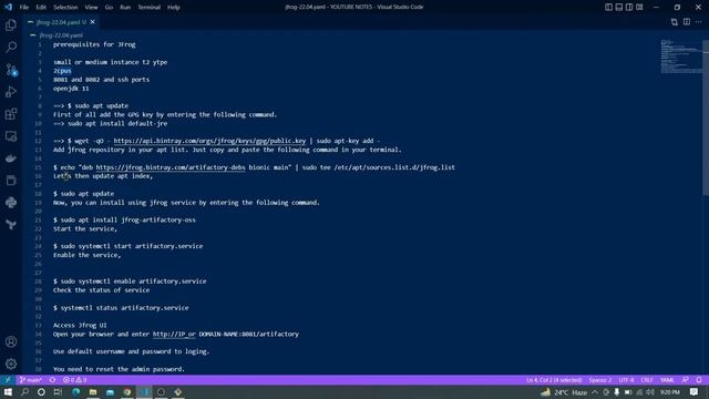 How to install JFROG Artifactory on Ubuntu 22.04 | Telugu смотреть онлайн