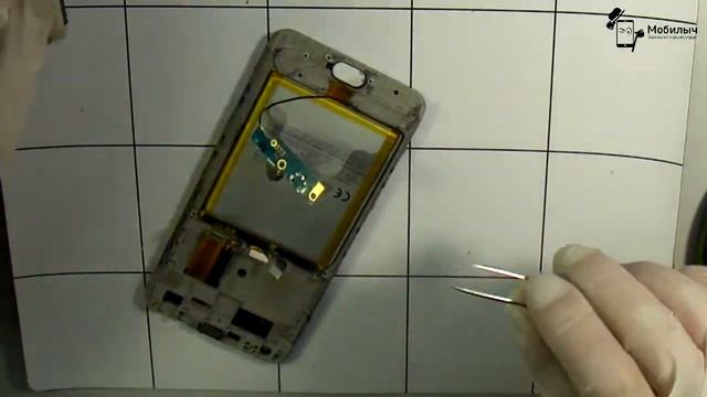 Meizu M2 Note замена дисплея смотреть онлайн