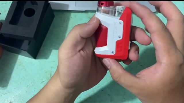 Aegis Hero RTE Unboxing Red And White | Vape Pod |