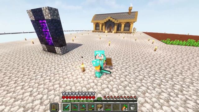 I Survived 100 Days in All Block Tree in Minecraft (Hindi) смотреть онлайн