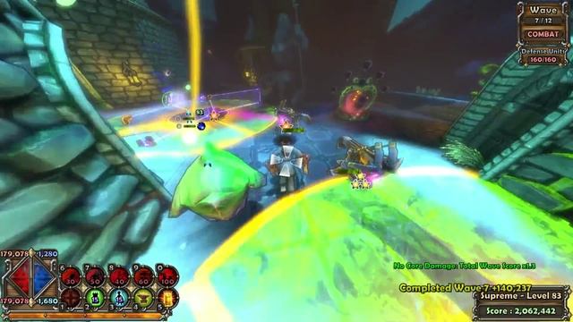 Dungeon Defenders - Campaign : Aquanos Nightmare Hardcore Solo смотреть онлайн