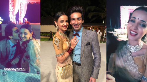 Sanaya Irani And Mohit Sehgal BhartiKiBaraat BhartiKiShaadi Day3